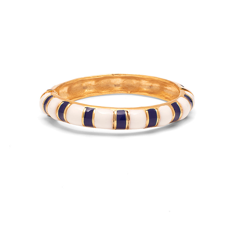 Navy Cadence Bangle