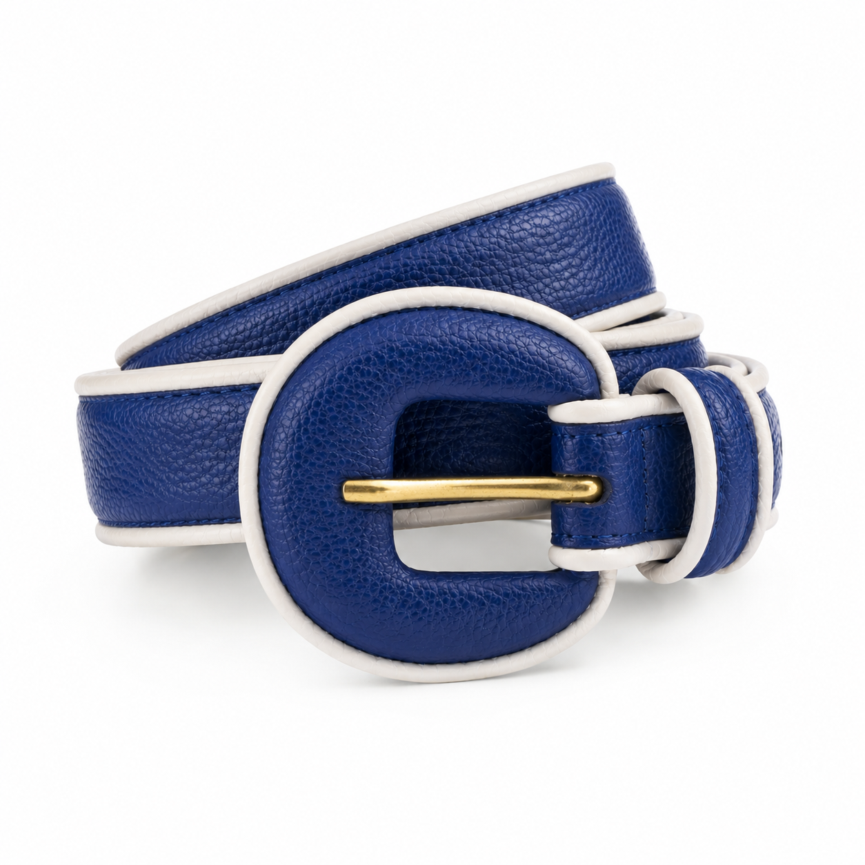 Rio Contrast Leather Belt