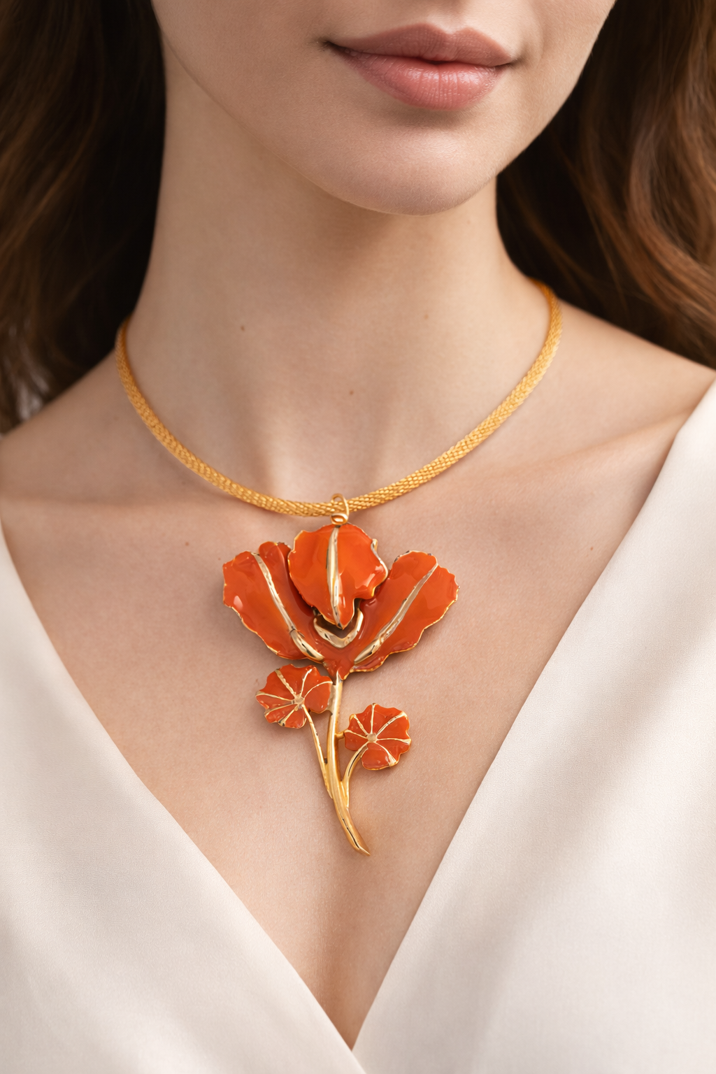 Papoula Bloom Necklace