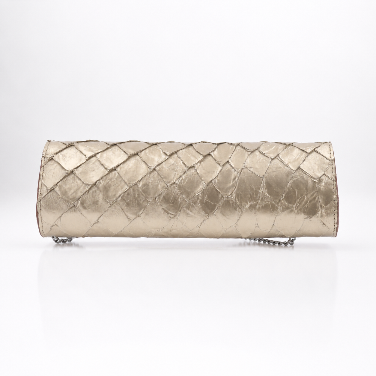 Aurea Pirarucu Leather Clutch