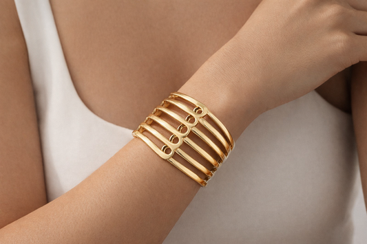 Interlace Cuff Bracelet