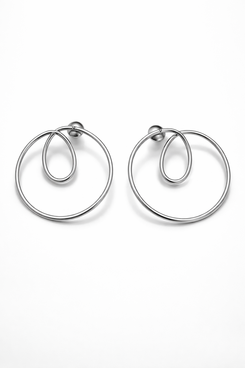 Infinity Contour Hoops