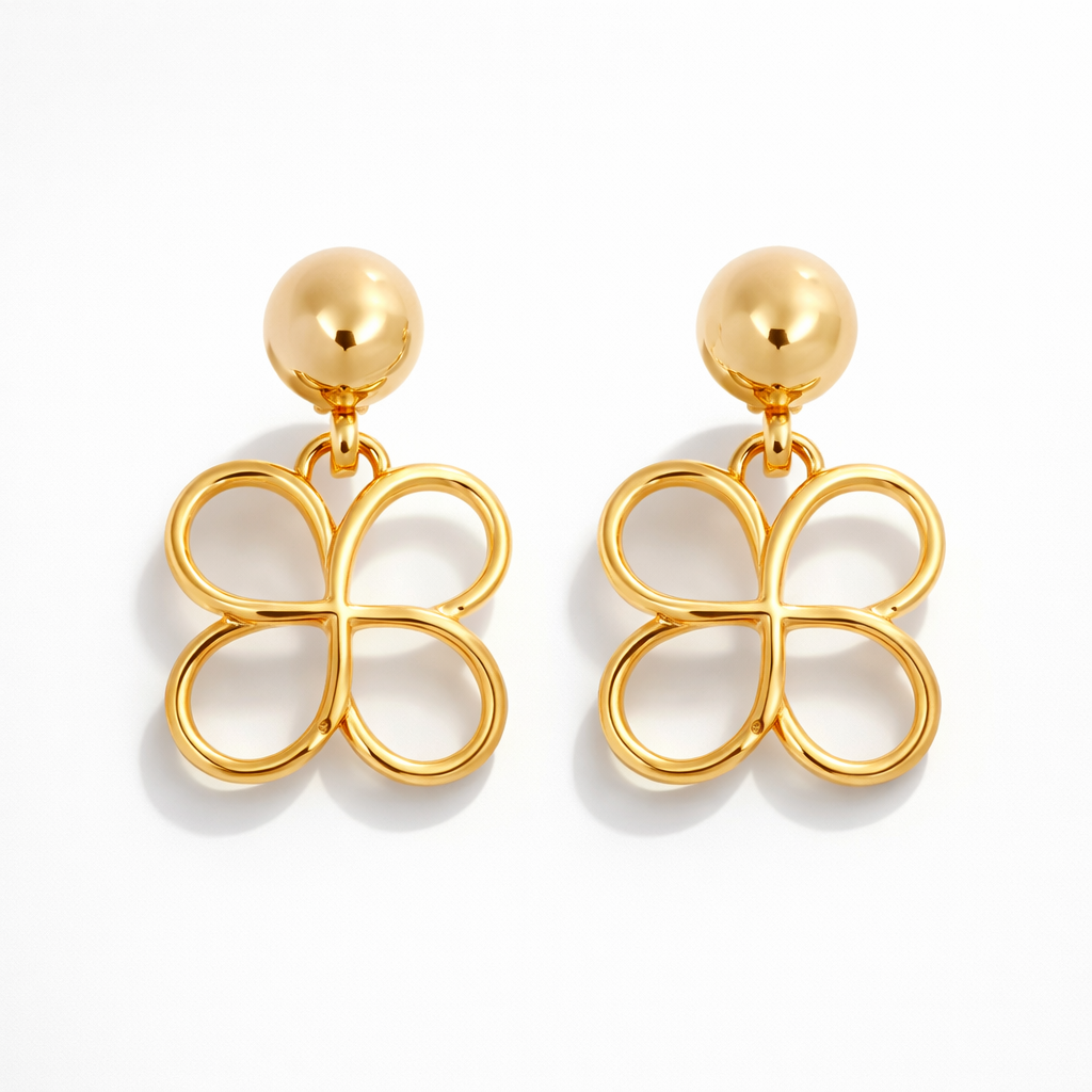 Clover Clip-on Earrings