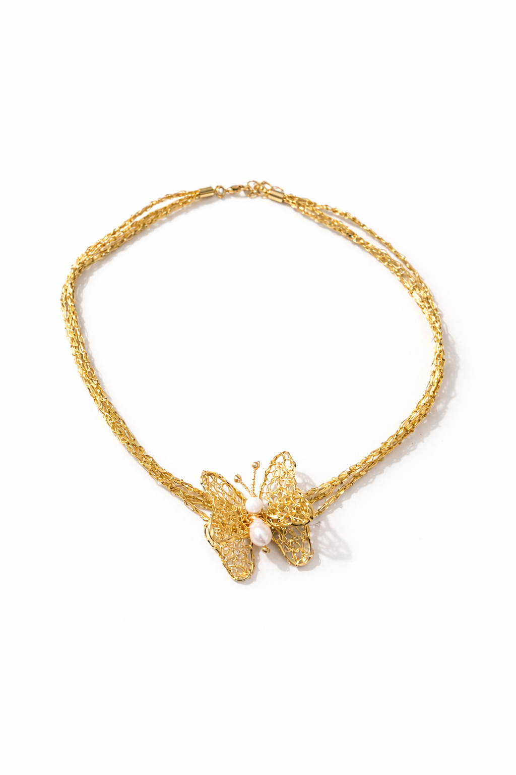 Monarca Butterfly Necklace