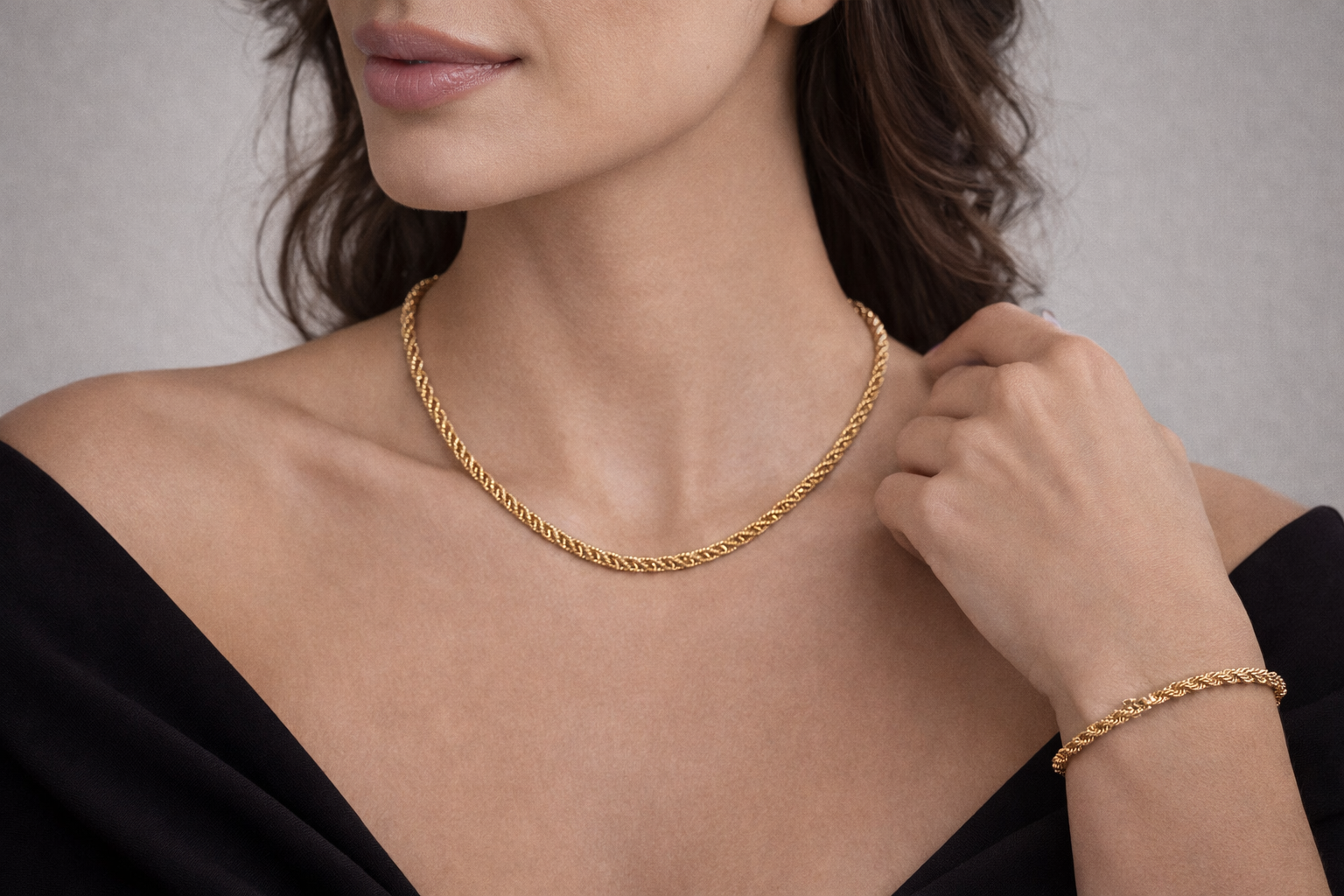 Eterna Braided Radiance Necklace