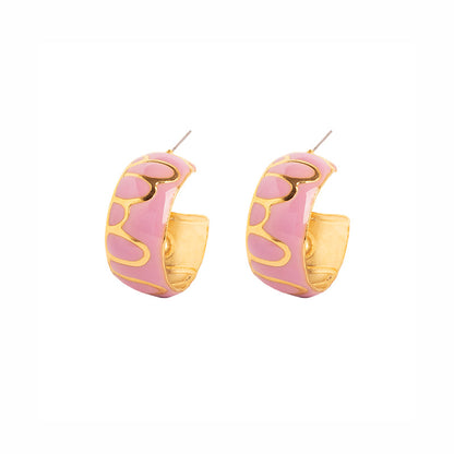 RB Manaca Hoop Earrings
