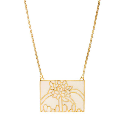 RB Manaca Tela Necklace