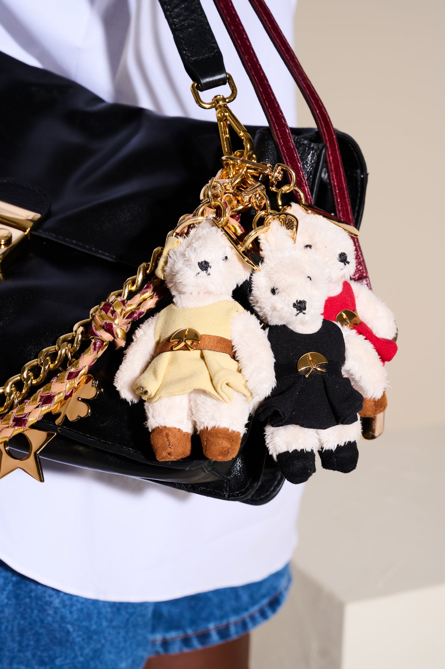 Plush Bear Charms