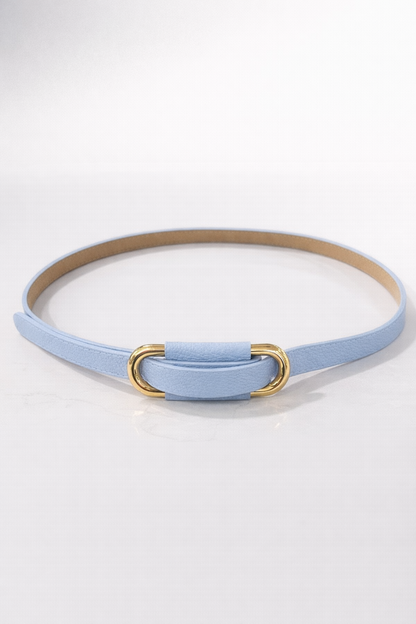 Aureo Loop Leather Belt