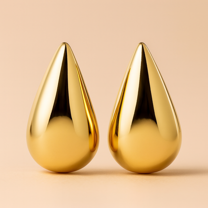Tear Drop Earrings - Large