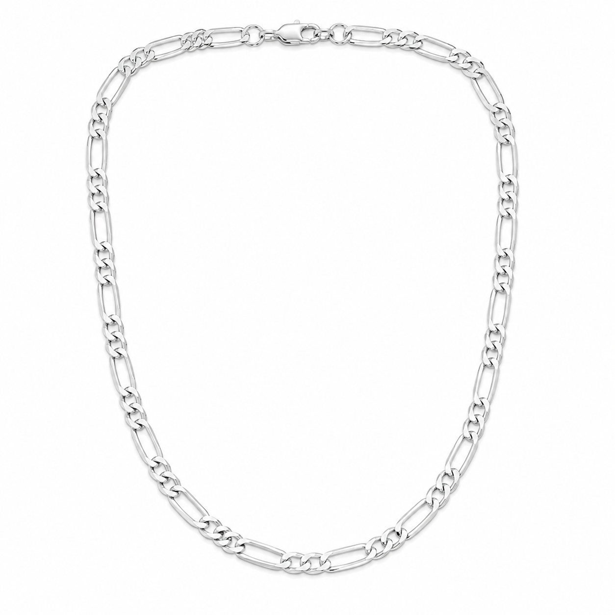 Sterling Figaro Necklace