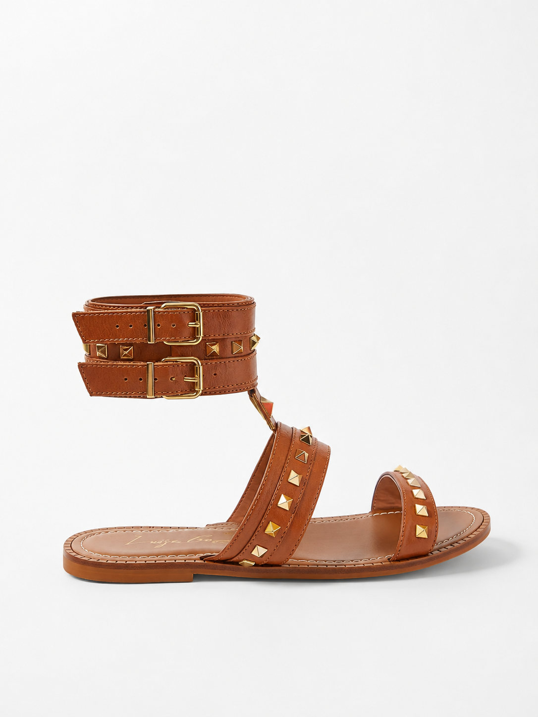 Verona Studded Leather Sandal