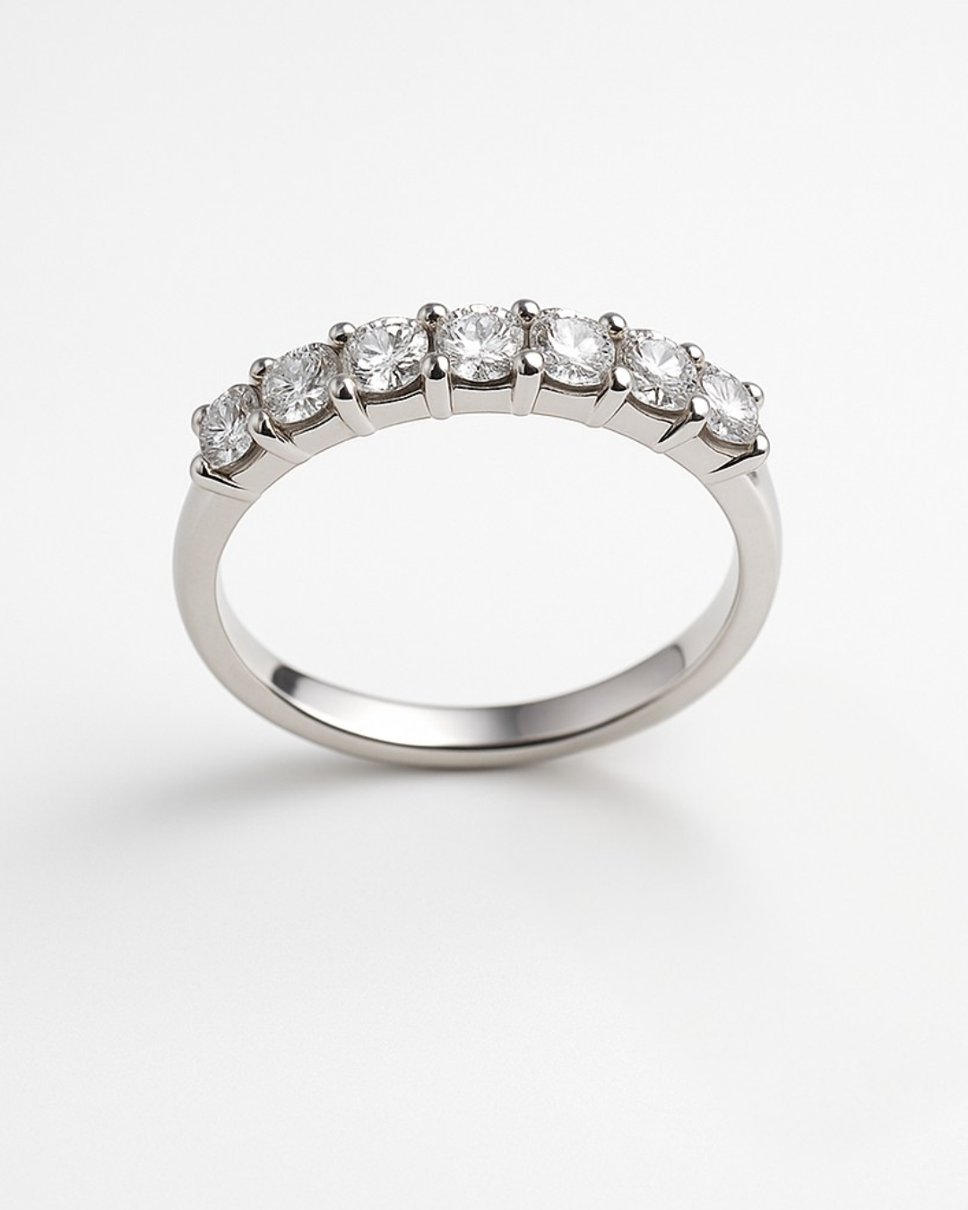 Seven Stone Eternity Ring