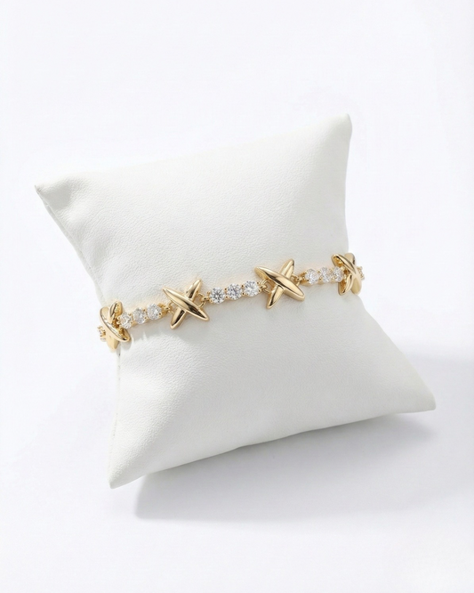 Celeste Link Tennis Bracelet