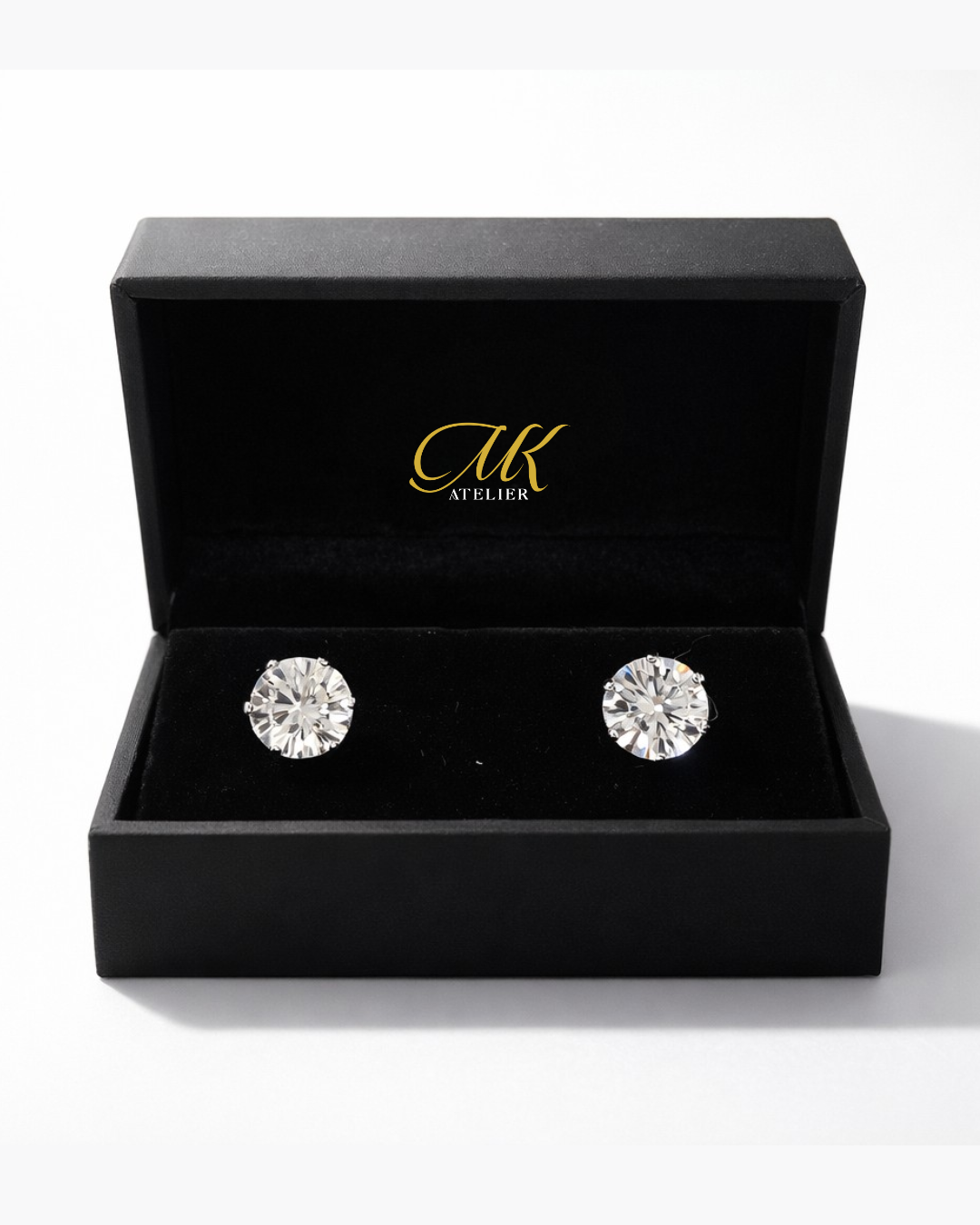 Essence Moissanite Studs