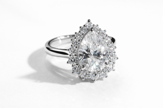 Lumera Radiant Pear Ring
