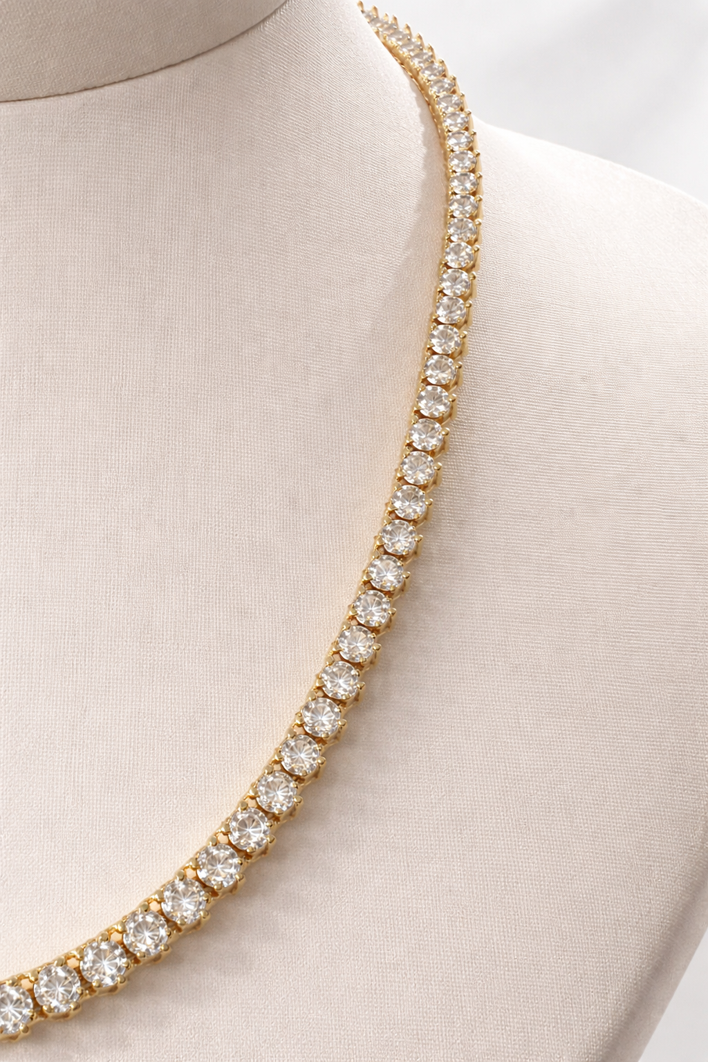 Eterna Axis Tennis Necklace