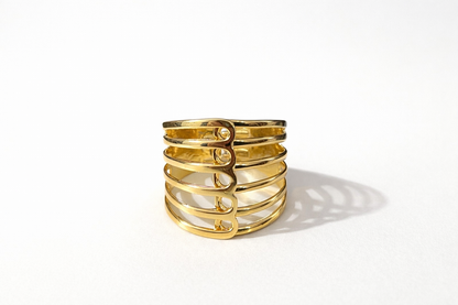 Interlace Cuff Bracelet