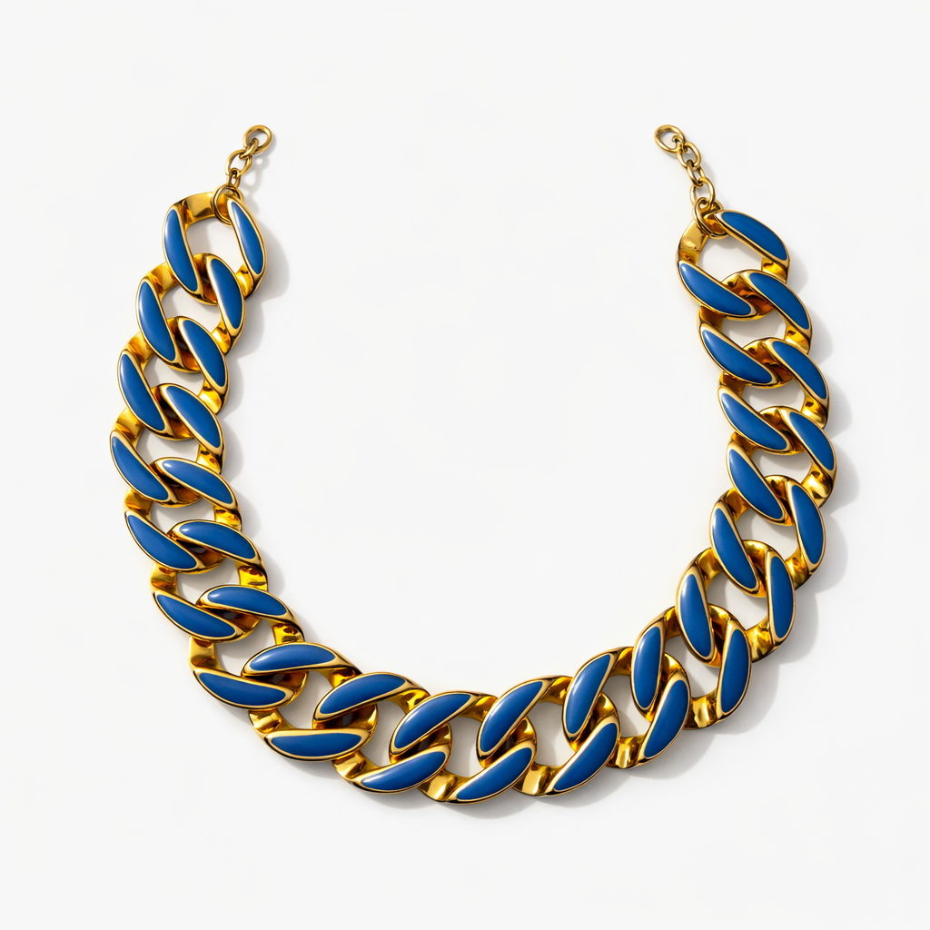 Navy Riviera Necklace