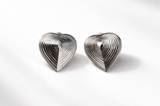 Heart Clip-on Earrings