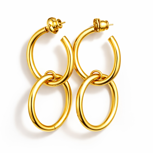 Duetto Link Earrings