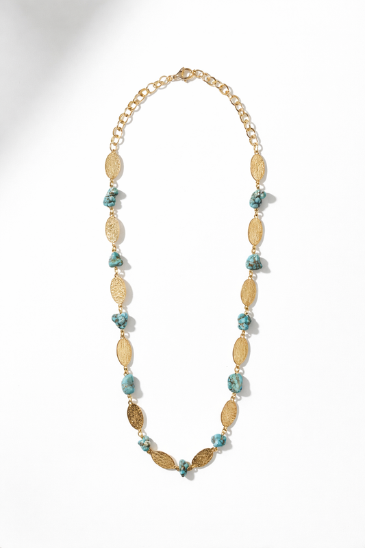 Turquoise Link Necklace