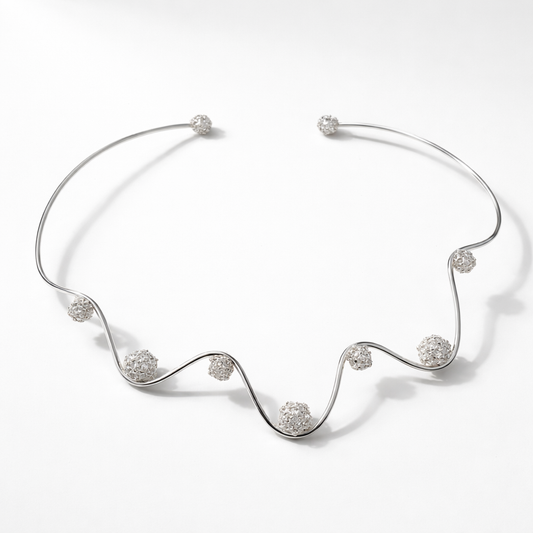 Celeste Sculpt Necklace