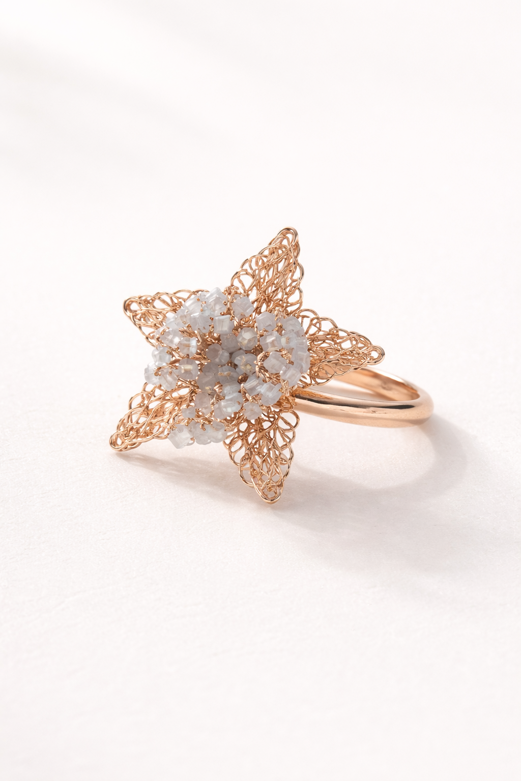 Lattice Bloom Ring