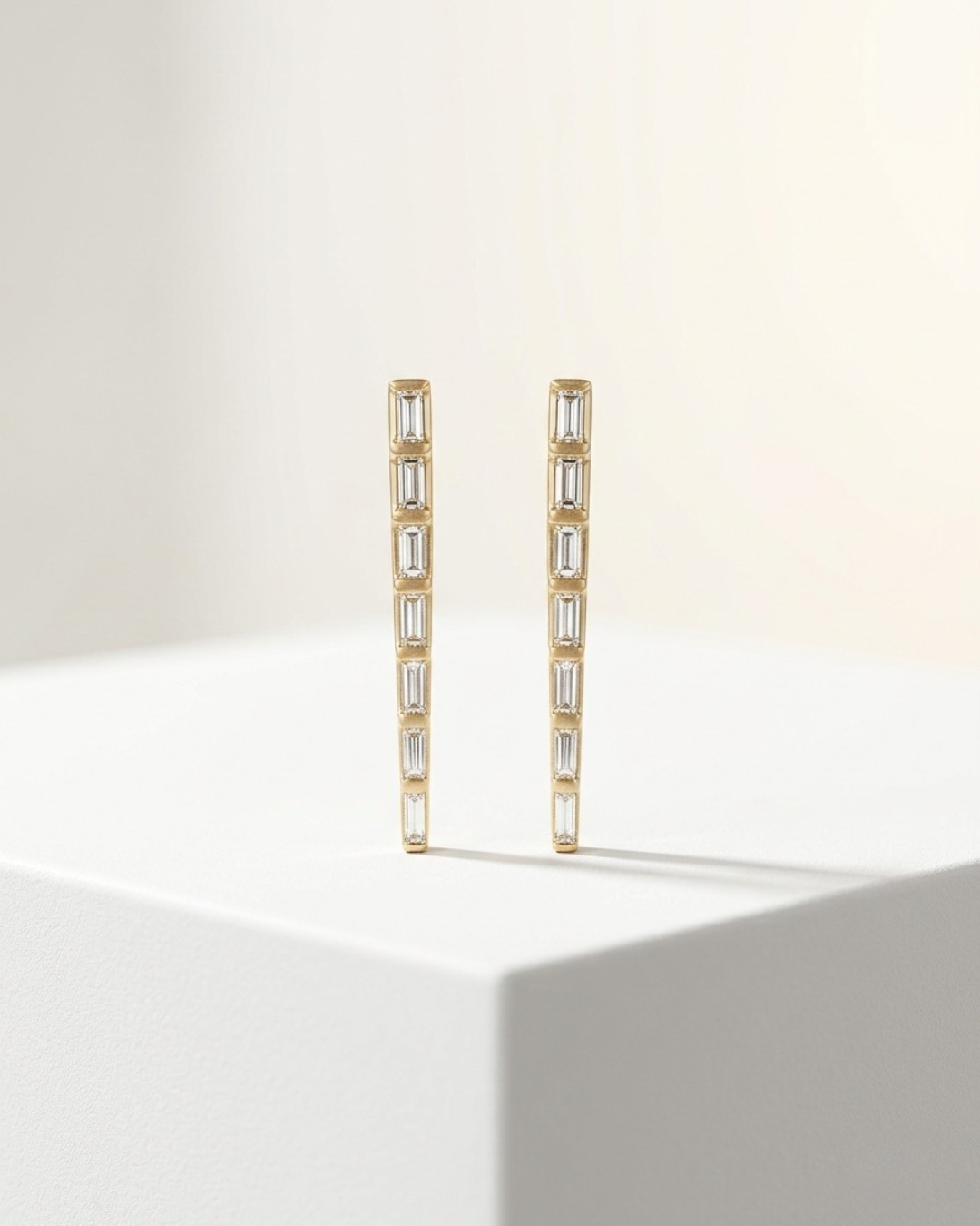 Eterna Linear Radiance Earrings