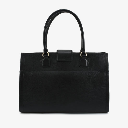 JB Bellagio Satchel Jet Noir