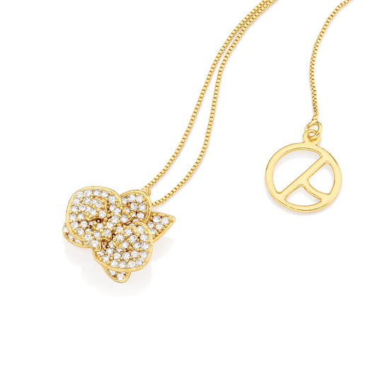 Orquidea Cravejada Necklace