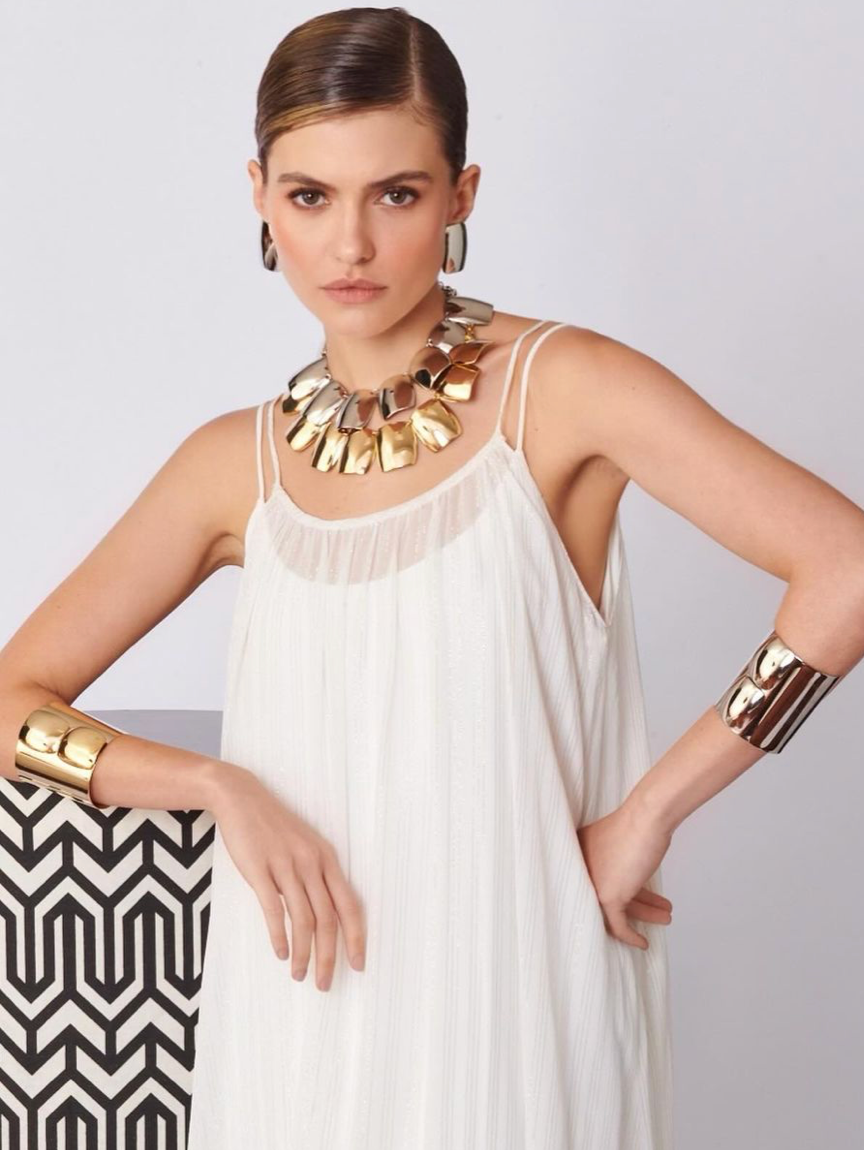 Solenne Mosaic Necklace