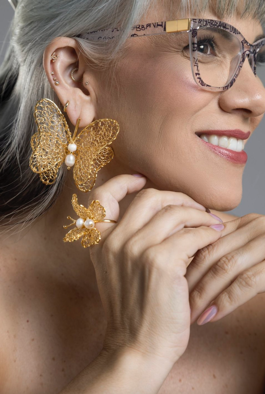 Monarca Butterfly Maxi Ring