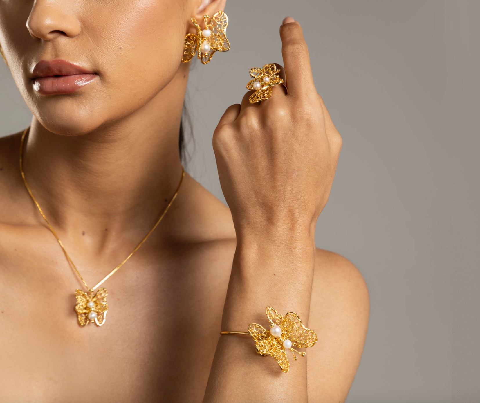 Monarca Slim Butterfly Bracelet