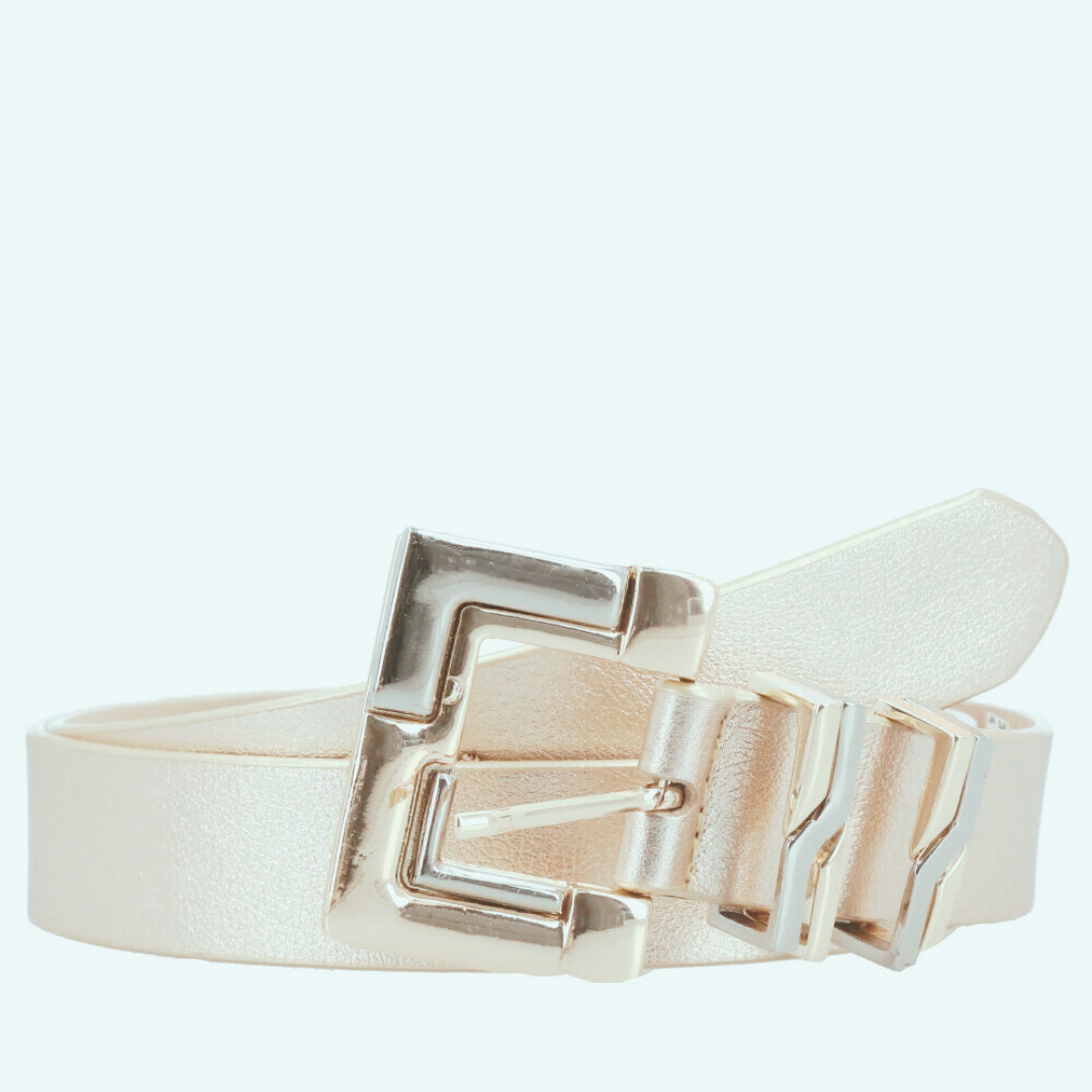 Geo Buckle Belt