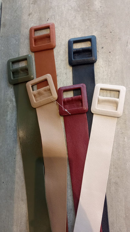 Colorblock Wrap Belt