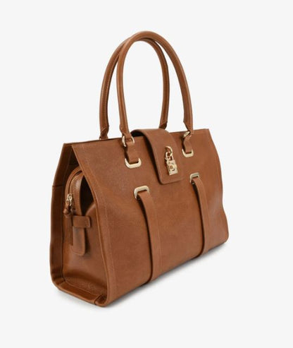 JB Bellagio Satchel Cognac