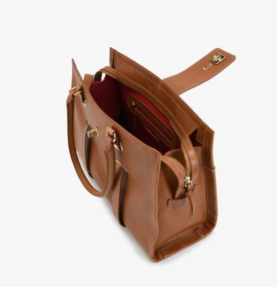JB Bellagio Satchel Cognac